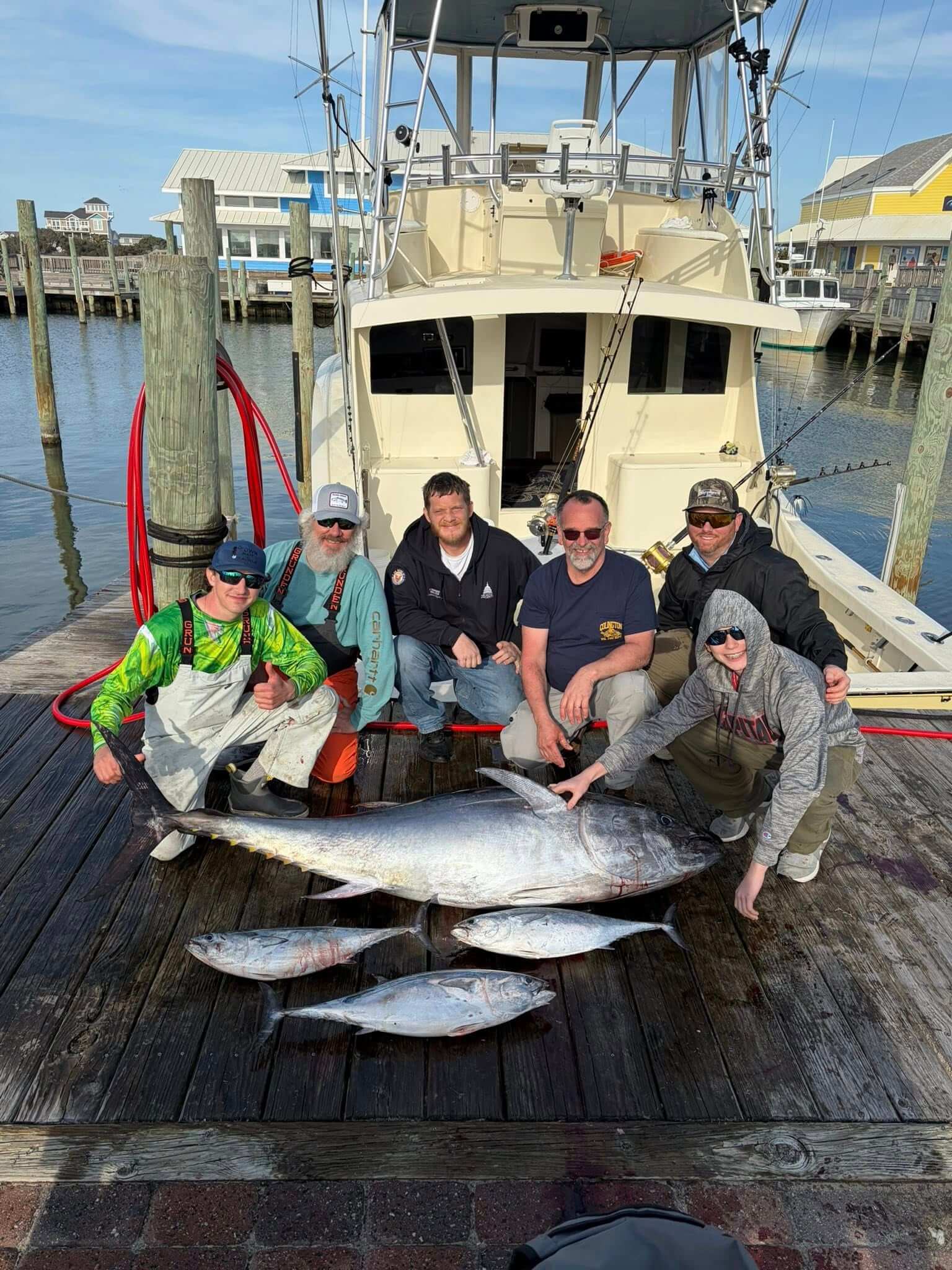Great days catch out of Hatteras on tuna.