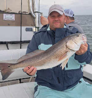 Red Drum on Speck-tackler