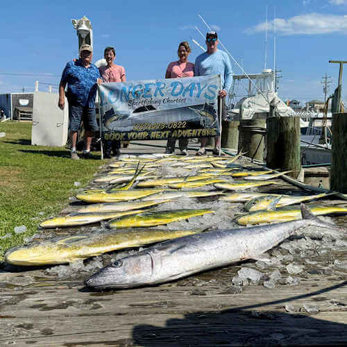 Longer Days charter with great catch out of Hatteras, NC.