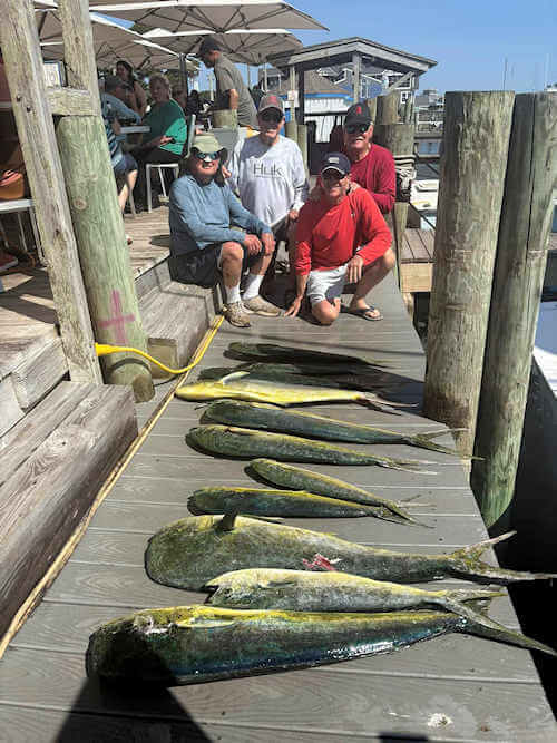 Gecko charter with great catch out of Ocracoke, NC.