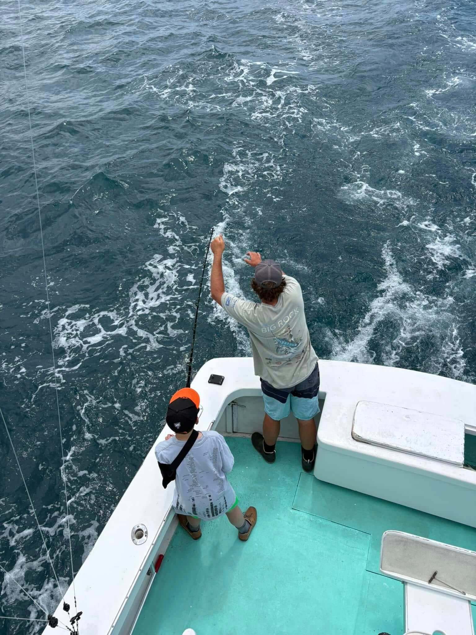 Charter anglers hooking up on Gecko