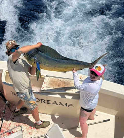 Sea Dream charter group with great catch out of Hatteras, NC.